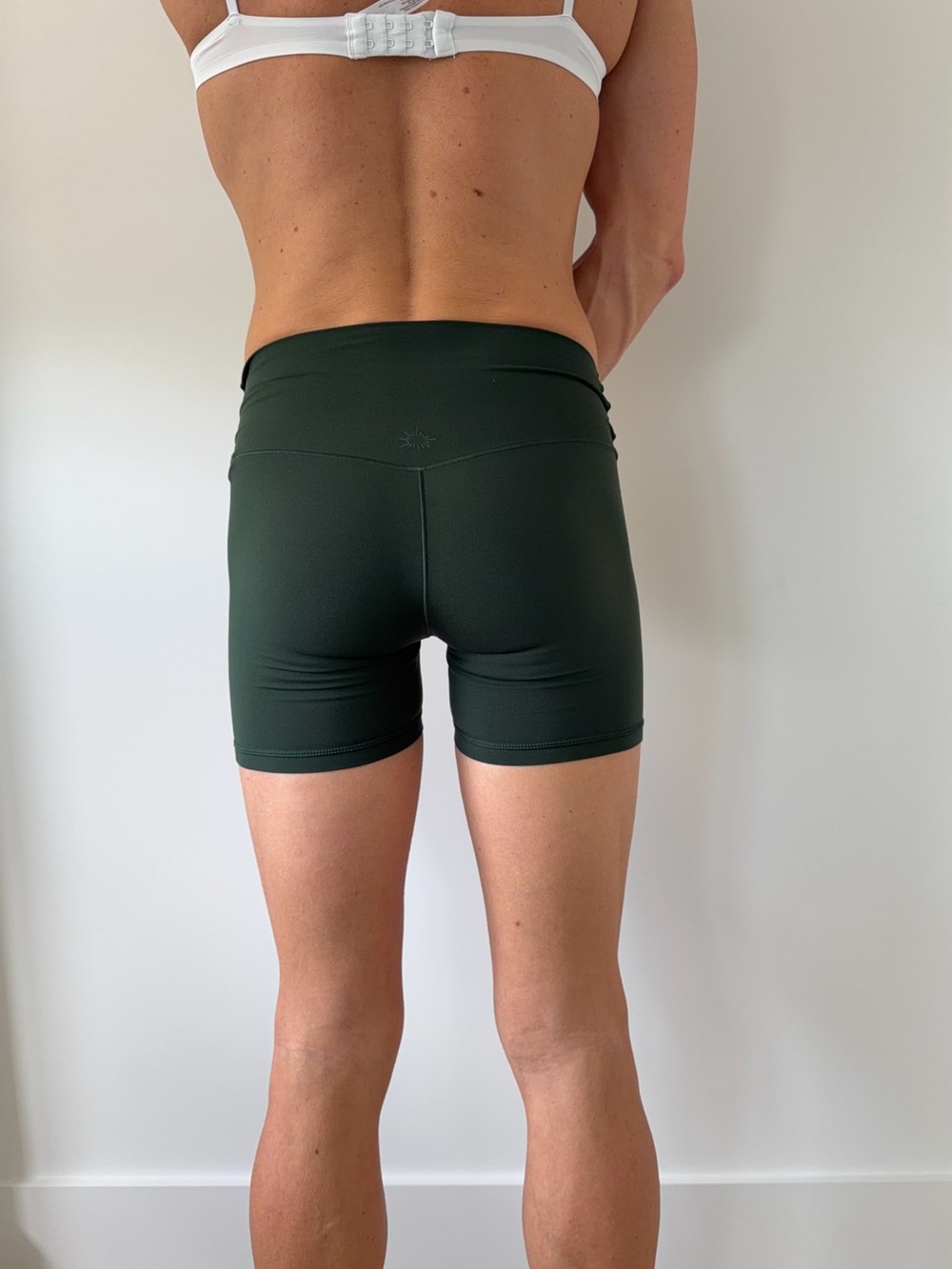 Aerie Offline Biker Shorts Green Size S - Picture 2 of 6
